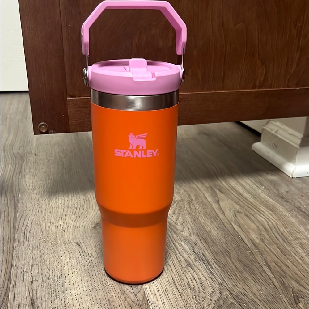 Stanley Orange and Pink Tumbler